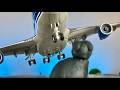 Boeing 747 plane crash caused by cat - airport stop motion animation