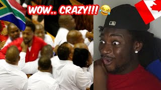 BLACK CANADIAN🇨🇦 REACTS TO SOUTH AFRICAN PARLIAMENT! 🇿🇦#amapiano #southafrica #reaction #trending