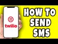 How To Send SMS On Twilio || Short Tutorial
