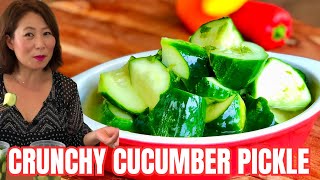 🥒CRUNCH, CRUNCH! Refreshing Korean Cucumber Pickle (오이반찬)