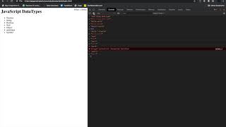 6.JavaScript Data Types : Beginers 2025