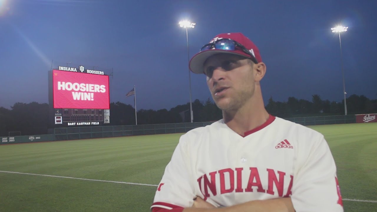 Talking Hoosier Baseball – Postgame Media – Michigan Friday - YouTube