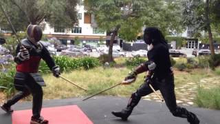 double Stick sparring -3-