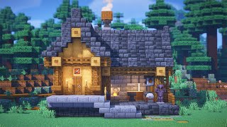 Minecraft: Blacksmith House | Tutorial