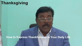 దేవునికి కృతజ్ఞత తెలుపుట.# Thanksgiving. # Jesus # Jesus Speech