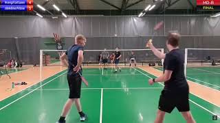 MDB FINAL | Hoang/Karttunen vs Jääskeläinen/Peltonen | BADMINTON in FINLAND