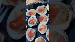 Oyster Bay festival Lobster or  raw clams? $20 a plate. Delicious!