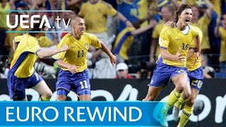 EURO 2004 highlights: Sweden 1-1 Italy