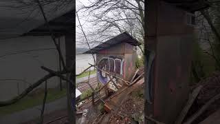 The shanty town cliff dwellings of Portland, Oregon