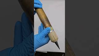 40mm Bofors L/70 Tungsten Armor-Piercing Discarding Sabot Cartridge Disassembly #military #war #tech