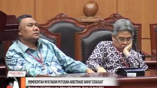 [video]Uji UU Arbitrase, Pemerintah: Dalil Pemohon Tidak Konsisten dan Tidak Operasional