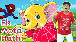 Ek Mota Hathi | एक मोटा हाथी | Hindi Rhymes for Kids | Pari Kids
