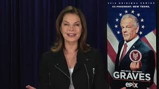 Sela Ward - Graves - EPIX (Video 1/2)