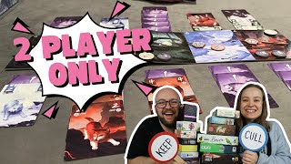 2 Player only extravaganza! - 14 Game reviews in 24 minutes (Keep or Cull)