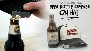 DIY Hat Bottle Opener