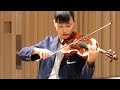 ysaÿe fugato from sonata no. 1 for solo violin イザイ：無伴奏ヴァイオリンのためのソナタ第1番より第2楽章 フガート