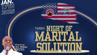 DR D.K OLUKOYA LIVE IN HOUSTON TEXAS | NIGHT OF MARITAL SOLUTION JAN 17 2025