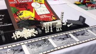 Disney's Skeleton Dance as Legos