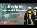 Feuerwehr-Großeinsatz: Silo-Brand in Hagen | WDR aktuell