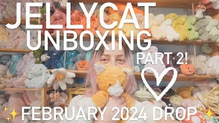 ✨Jellycat Unboxing NEW RELEASES Part 2!✨February 2024 Drop💕