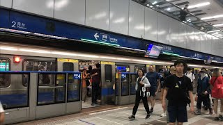 【車輪失圓】台北捷運C321型往南港展覽館（121/122） / 往頂埔（111/112）分別進出國父紀念館站