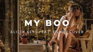 MY BOO - Alicia Keys Ft. Usher (Cover by Will Gittens Ft. Rahky) | Lirik Lagu