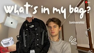 What's in my bag (Università) | AC