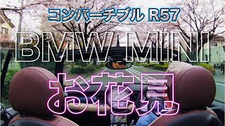 オープンカーでお花見してみた(^^;)