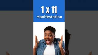 1 X 11 Manifestation Method #Shorts