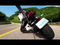 suzuki katana riding cornering 도마치재 tail view 행린이 와인딩