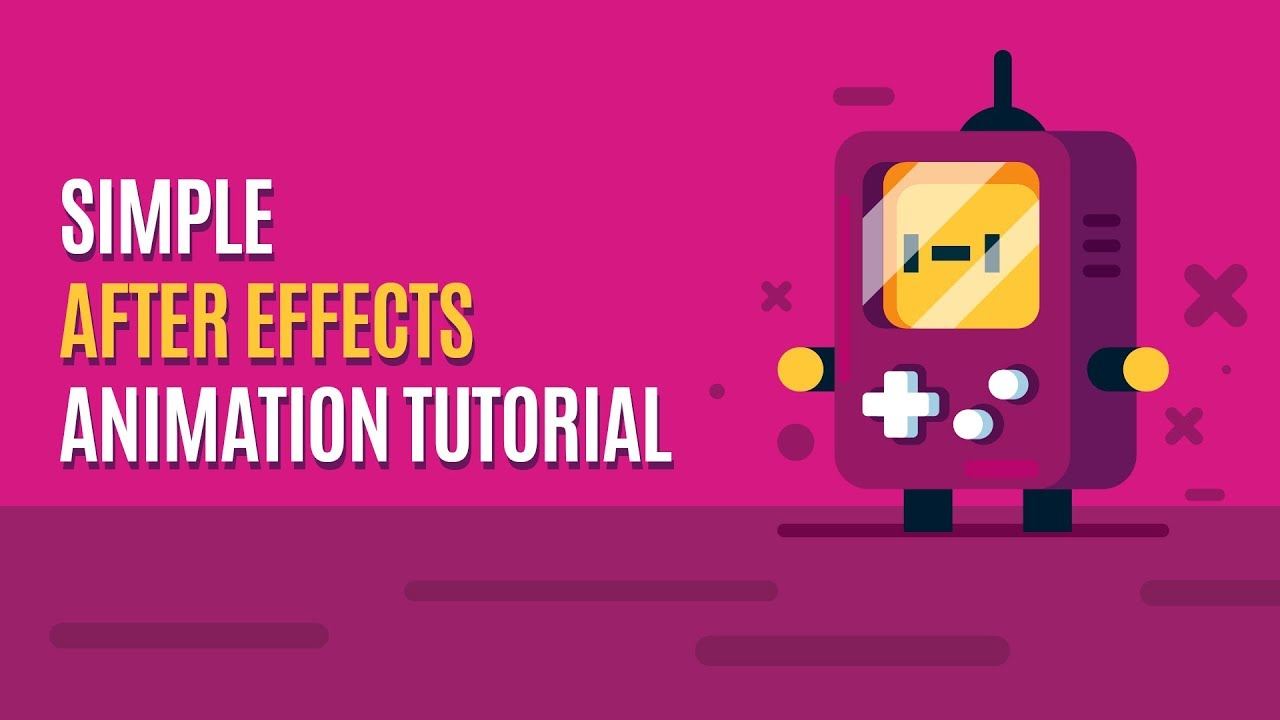 Simple Animation Tutorial - After Effects - YouTube