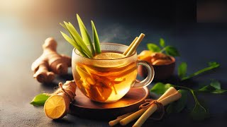 Making Herbal Lemongrass Ginger Tea For Healthy Life