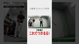 【掌屈】って本当に必要？/内藤雄士スイング辞典