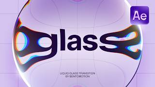 Create an Apple-Style Liquid Glass Transition in After Effects + Free Project File!