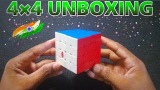 Unboxing 4×4 Rubik's cube Unexpected unboxing video 🔥