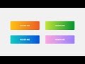 Animated gradient buttons on hover Using HTML & CSS