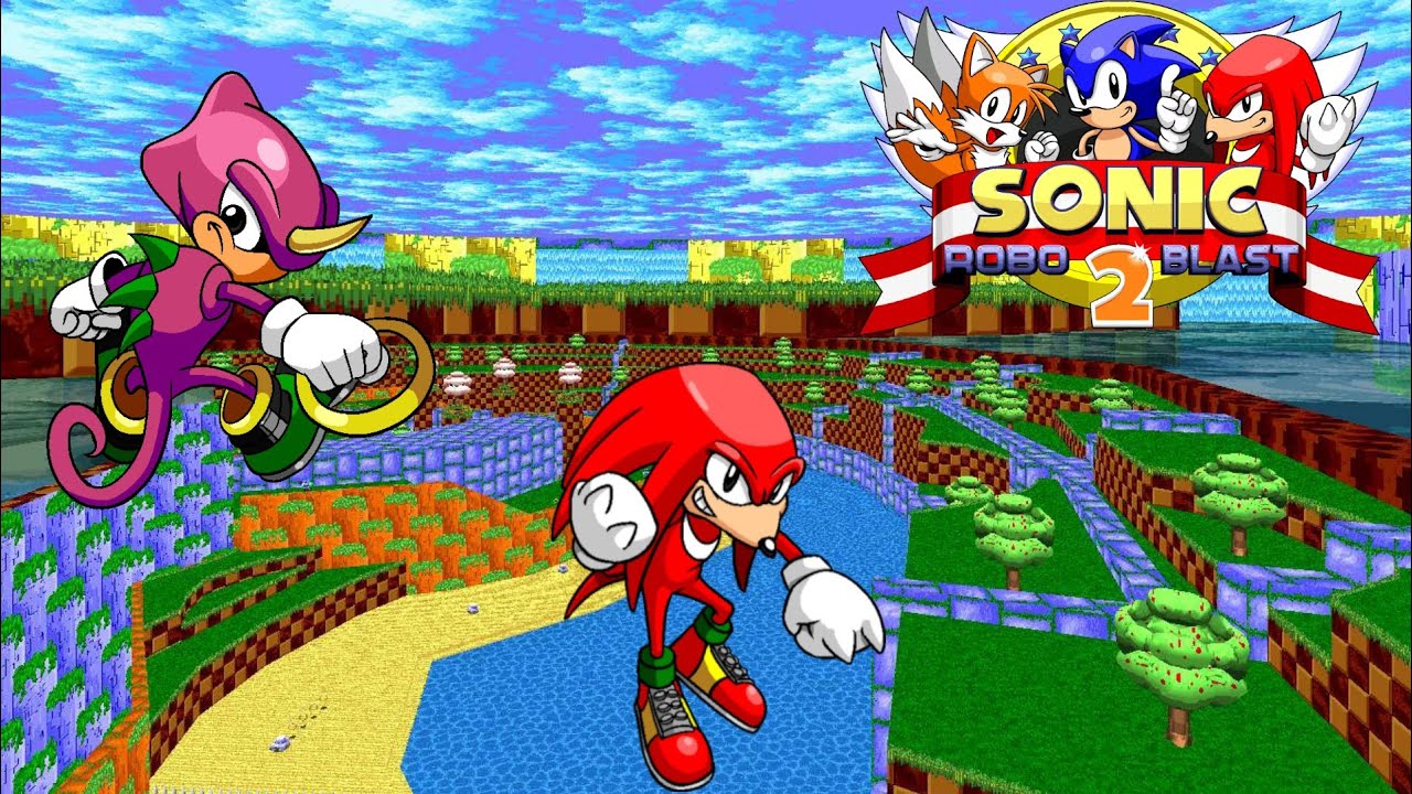 Sonic Robo Blast 2 Mod Recreated Knuckles Chaotix With 3D Models - YouTube