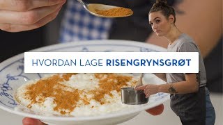 Skikkelig digg risgrøt med Helle | Hvordan lage | TINE Kjøkken