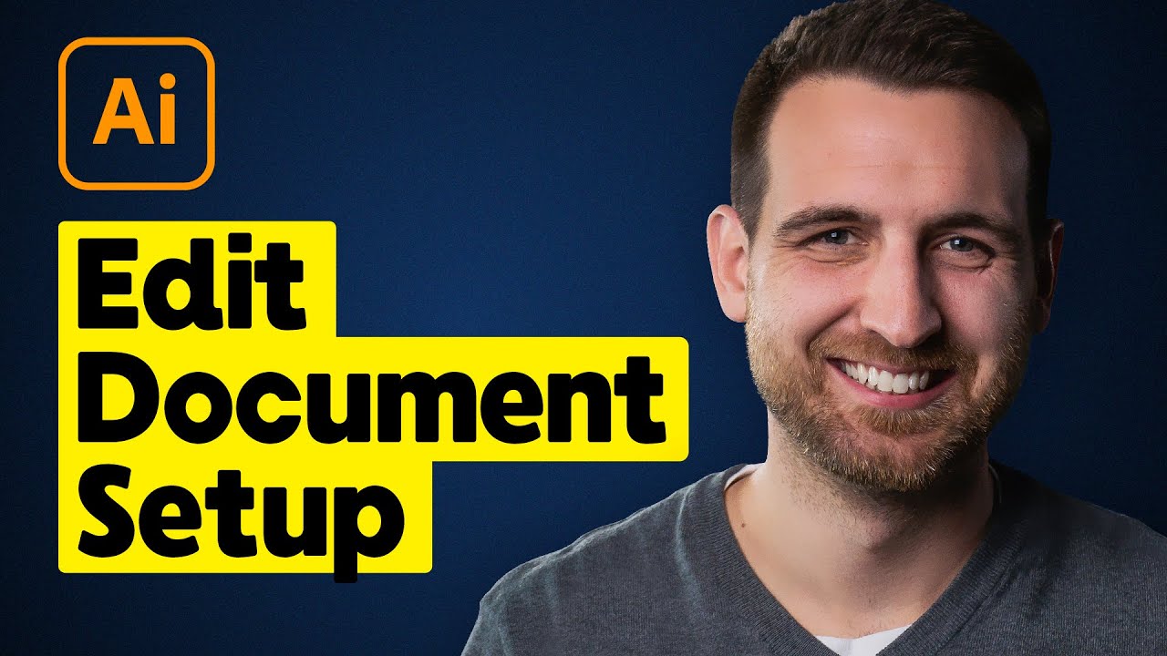 How To Edit Document Setup In Illustrator Youtube