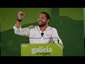 discurso de ignacio garriga en el cierre de campaña galicia a mejor