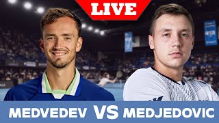 MEDVEDEV vs MEDJEDOVIC LIVE • MARSEILLE 2025 #medvedev #atp