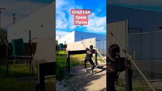 Spartan Spear Throw Easy Technique for Beginners #spartan #spartantechnique #spartan #ocrtechnique