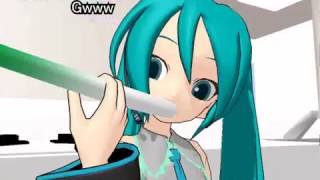 (コメ付き)初音家にＧがでた【MMD】