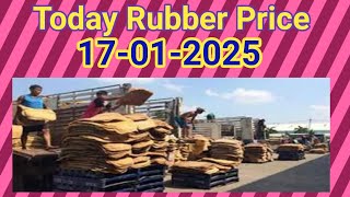 Today Rubber Price inTripura 17-01-2025@ShortGuide123youtube