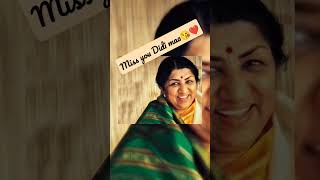 Lata mangeshkar beautiful voice Zindagi pyar ka geet hai song ❤❤ new created #short video