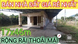 BÁN NHÀ ĐẤT Rộng Thênh Thang 17X46m - CHỐT NHANH Giá Chỉ 1.02 Tỷ | Điền Thổ Tây Ninh