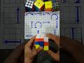 With algorithm 3by3 Rubik's Cube trick #shorts#shortsfeed#cube