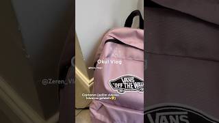 VIDEO MUQ #vlog #school #okul #kırtasiye #kesfet #sarmatarifleri #keşfetedüş#shorts