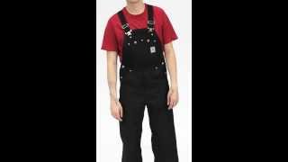 Carhartt Black Overalls for Men