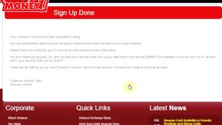 Quick Sign Up, Login Omanye Video Omanye Money Transfer and payments